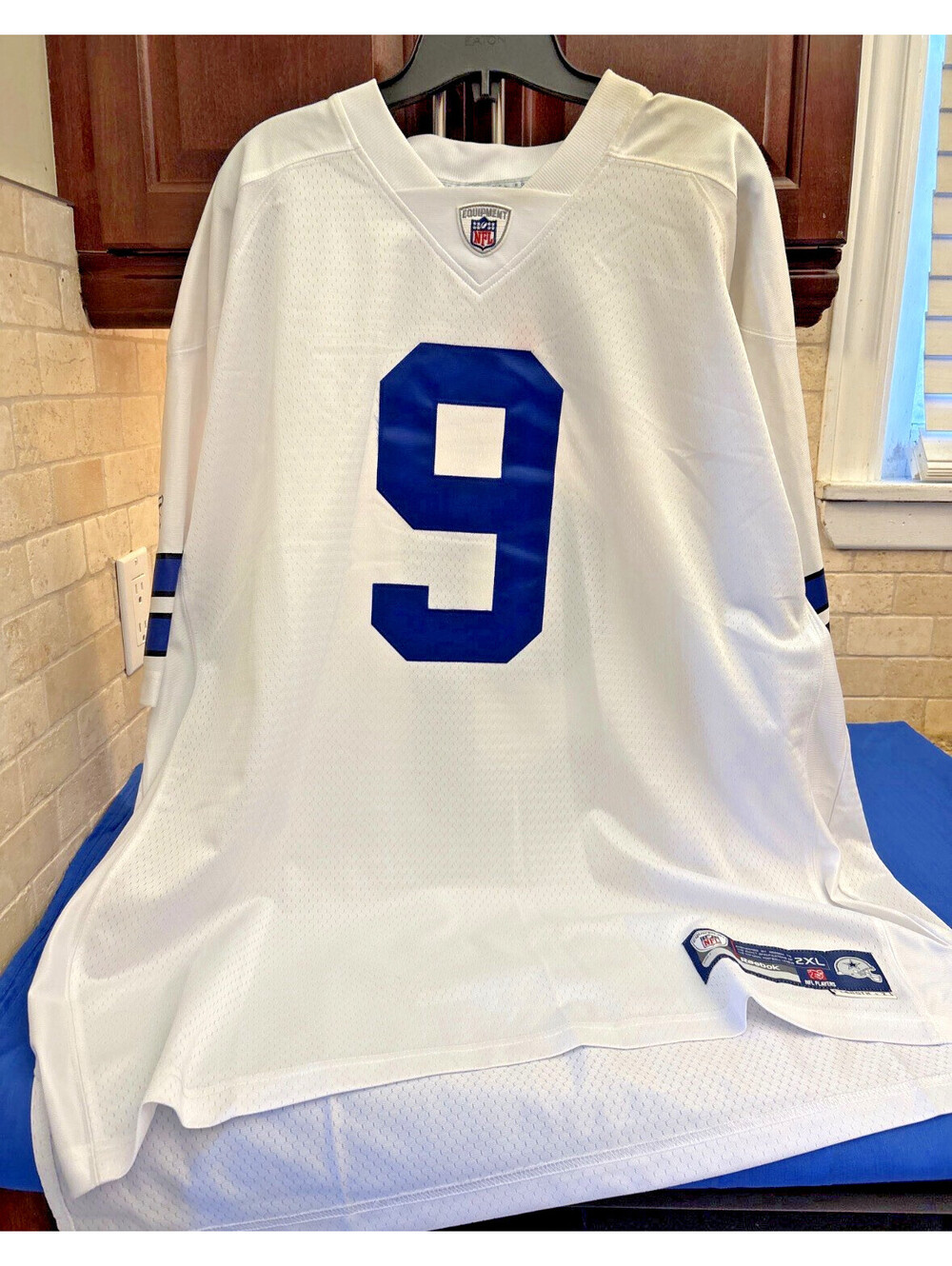 NWT! Dallas Cowboys Tony Romo 9 Jersey MEN'S Reebok Sewn Stitched XL Authentic